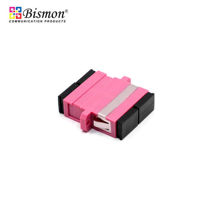 SC Adapter Duplex Multi-mode OM4 Speed 10GB, Magenta color